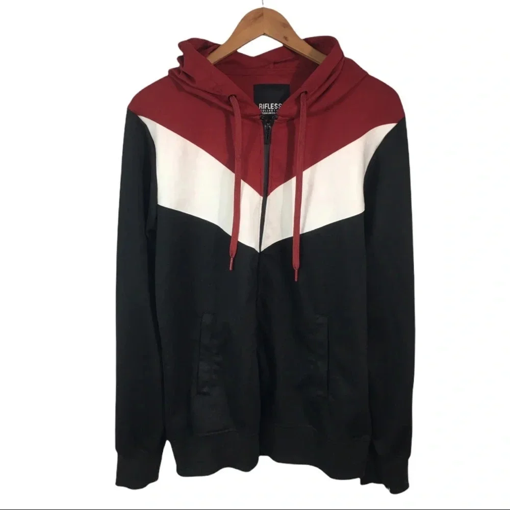 B5 Riflessi Collection Full Zip Stretch Hooded Jacket XL